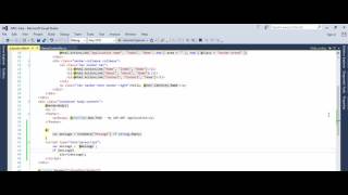 MVC  Fix Error  JavaScript critical error at line Unterminated string constant [upl. by Bernie]