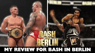 My ENTIRE Bash In Berlin 2024 Review [upl. by Whitney]