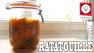 Ratatouille Thermomix TM5  Technique de stérilisation bocaux [upl. by Atinaej]