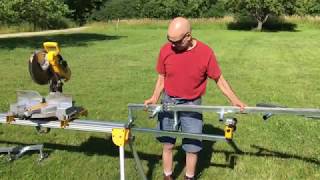 EZ Speedy Fence for DeWalt Miter Saw [upl. by Guimond]