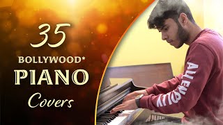 35 Melodious Bollywood Piano Covers by Rishabh Syal [upl. by Sabec]