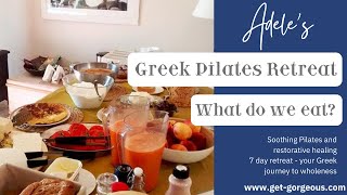 What Do We Eat On Our Pilates Retreats in Greece UKNo1Pilates [upl. by Fridlund175]