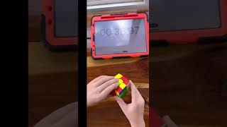 Solving a Rubik’s cube using a mixture of CFOP and Daisy method Day 1 [upl. by Nydroj]