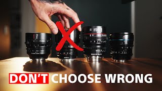 Ultimate Budget Super35 Lens Comparison [upl. by Aifas]