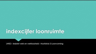 Les 12  Loonruimte  lesbrief Werk amp Werkloosheid  LWEO  HAVO4  economie [upl. by Arahas]