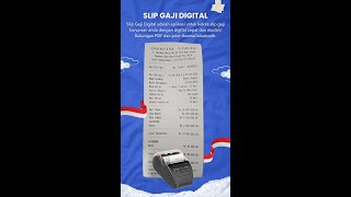 Slip Gaji Digital  Cetak PDF dan Cetak Print thermal bluetooth [upl. by Livvyy]