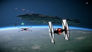 Starfighter Assault Gameplay DQar 2 Star Wars Battlefront 2 [upl. by Esinyl809]