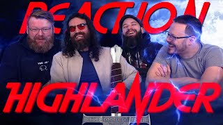 Highlander 1986  MOVIE REACTION [upl. by Anuahs]