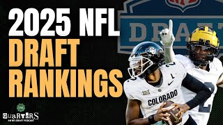 TOP 2025 DRAFT RANKINGS ALL POSITIONS  NFL DRAFT 2025 [upl. by Sellihca]