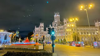 MADRID at night ft Plaza Cibeles [upl. by Yursa]