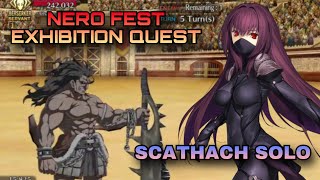 FGO NA Nero Fest Exhibition Quest  Heracles vs Scathach [upl. by Irafat]