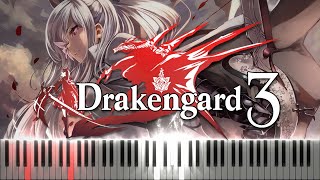 Kuroi Uta Drakengard 3 【 PIANO TUTORIAL 】 [upl. by Parette901]