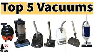 Top 5 Best Vacuum Cleaners [upl. by Aratahc]