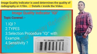 Image Quality IndicatorIQIPenetrameterPenny IQI wire in Hindi TechnicalSanjayRefinery [upl. by Haney614]