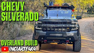 Chevy Silverado Overland Build Walk Around [upl. by Ardeid453]