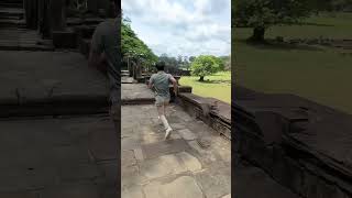 Temple Run Real Life 📍 Siem Reap  Cambodia 🇰🇭 [upl. by Oiludbo]