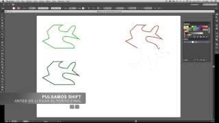 Illustrator CC  Unir puntos de un trazado  Connecting dots of a path [upl. by Apps]