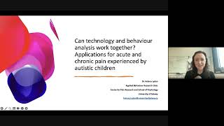 Applications for acute and chronic pain experienced by autistic children [upl. by Apoor125]