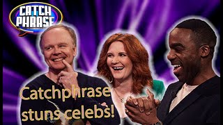 Celebrity Catchphrase  Catchphrase leaves celebs speechless [upl. by Attikram601]