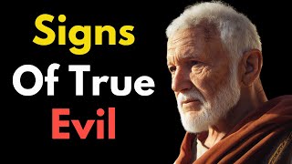 12 Signs that You Are Dealing With An Evil Person  STOIC PHILOSOPHY [upl. by Aihtniroc]