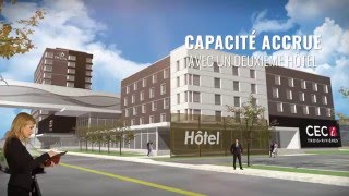 Nouveau Centre d’événements et de congrès interctifs à TroisRivières [upl. by Emory679]