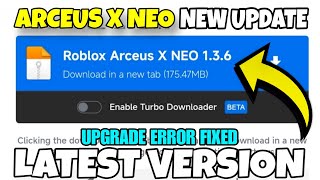 ROBLOX ARCEUS X NEO NEW UPDATE v136 🧊 Arceus X Latest Version Mediafire  Arceus X Atualizado [upl. by Auqinal124]