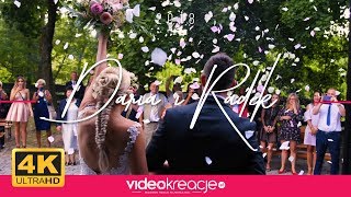 videokreacjepl  Daria amp Radek  Skrót Filmu Ślubnego [upl. by Assinna]