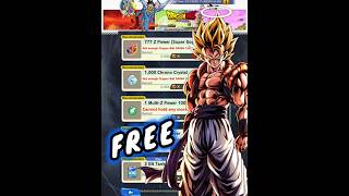 Get Free ULTRA Super Gogeta In Dragon Ball Legends fast dblegends dragonballdaima cooler broly [upl. by Delastre975]