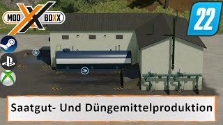 LS22 Mods  Saatgut Und Düngemittelproduktion  Landwirtschafts Simulator 22 [upl. by Animsaj969]