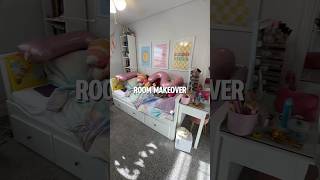 Daughter’s Room Makeover 💖 cleanwithme cleaning roommakeover momlife [upl. by Ahsa]