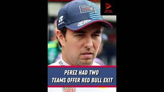 Perez had TWO OPTIONS to LEAVE Red Bull 🇲🇽 f1 formula1 [upl. by Almat575]