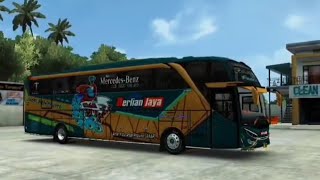 Livery Bussid Berlian Jaya quotFAVORITEquot  Bussid Livery Cinematik [upl. by Rawdan]