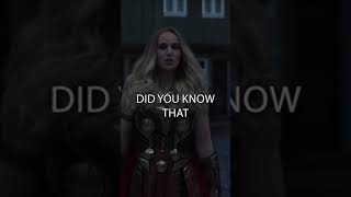 Did you know Jane Foster Mighty Thor was blipped for five years in Avengers Infinity War marvel [upl. by Yllor]