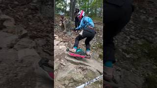 Onewheel Pro Attempts Hardest Rock Feature [upl. by Sahcnip]