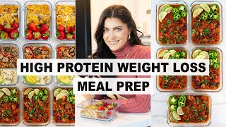 HIGH PROTEIN MEAL PREP  healthy delicious meal prep recipes for the week [upl. by Aenal]