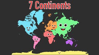 7 Continents Song  Continents for all ages  Made by Geokid [upl. by Tarryn443]