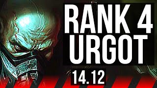 URGOT vs NASUS TOP  9k comeback Rank 4 Urgot Legendary  EUW Grandmaster  1412 [upl. by Feodore660]