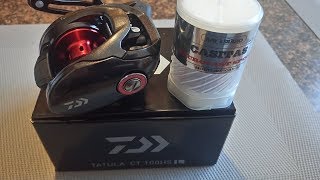 DAIWA TATULA CT 100HSL Распаковка посылки с Алиекспресс Шпуля на Shimano Каситос от Ray Studio [upl. by Adnertal]