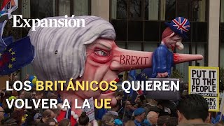 Los británicos se arrepienten del Brexit el 78 quiere una relación más estrecha con Europa [upl. by Ware]