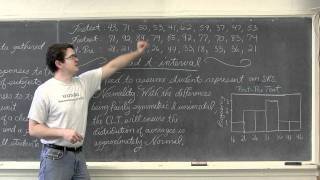 Matched Pairs t Confidence Interval [upl. by Farmann]