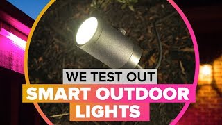 Philips Hue Outdoor Smart Lights Are they worth it [upl. by Burkhard]