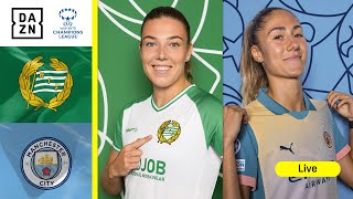 Hammarby vs Manchester City  UEFA Women’s Champions League 202425 Matchday 4 Full Match [upl. by Cyler]