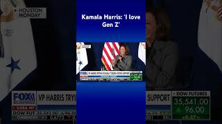 Kamala Harris gives cringy speech about Gen Z and their ‘life experience’ shorts [upl. by Torray338]