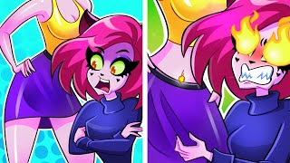 Piercing VS Controlling Mom  High School Girl VS Mom by TeenZ Like [upl. by Dasie592]