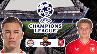 RB Salzburg 21 FC Twente Live  Champions League  Watch Along [upl. by Naida]