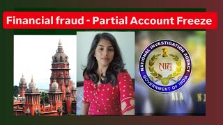 Financial fraud Account Freeze Advocate Saranya R A Investigation agency [upl. by Nodrog]