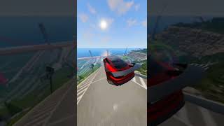 Which Car 🚗 will FLY the LONGEST 😆 gamingshorts viral shorts [upl. by Ayanej]