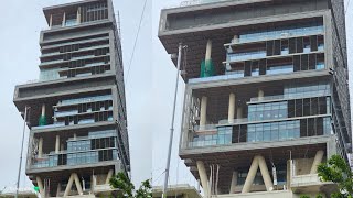 Antilia house tour  girgaon chaupati Mumbai  marine drive  fashion Street  shopping [upl. by Adnerol]