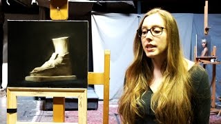 Grisaille Painting  Foot Cast [upl. by Lewert290]