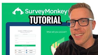 SurveyMonkey Tutorial  How to Create Online Surveys EASY [upl. by Erdnael]